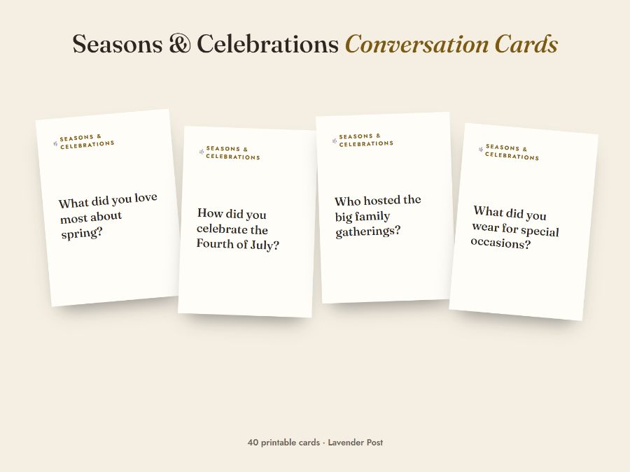 Seasons and Celebrations deck